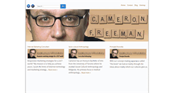 Desktop Screenshot of cameronfreeman.com